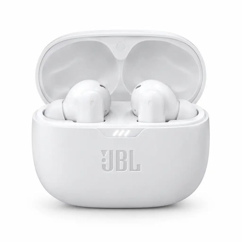 JBL Tune Beam True Wireless Noise Cancelling Earbuds, White