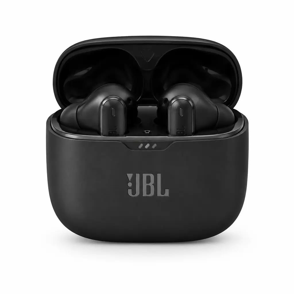 JBL Vibe Beam Wireless Earbuds, Black